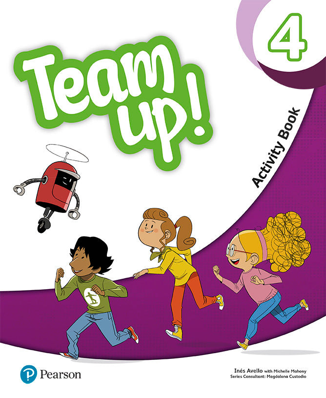 Team Up! 4 Activity Book Print & Digital Interactive Activity Book -Online Practice Access Code | Varios autores | 9788420573472 (Pearson Educacion)