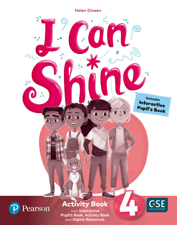 I Can Shine 4 Activity Book & Interactive Pupil ́s Book-Activity Book andDigital Resources Access Code | Varios autores | 9788420576602 (Pearson Educacion) Imagen principal del producto