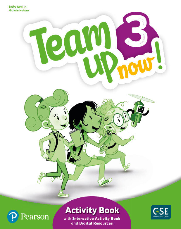 Team Up Now! 3 Activity Book & Interactive Activity Book and DigitalResources Access Code | Varios autores | 9788420577036 (Pearson Educacion) Imagen principal del producto