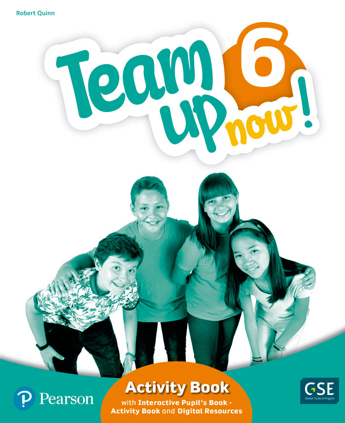 Team Up Now! 6 Activity Book & Interactive Pupil ́s Book-Activity Bookand Digital Resources Access Code | Varios autores | 9788420577357 (Pearson Educacion)