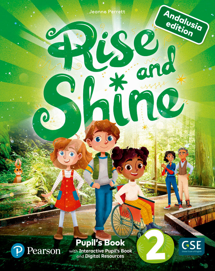RISE & SHINE 2º de Primaria ST ANDALUCIA 23 | PERRETT, JEANNE | 9788420577661 (Pearson Educacion) Imagen principal del producto