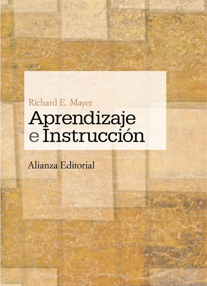 APRENDIZAJE E INSTRUCCION | MAYER,RICHARD E | ALIANZA | 9788420684666 Imagen principal del producto