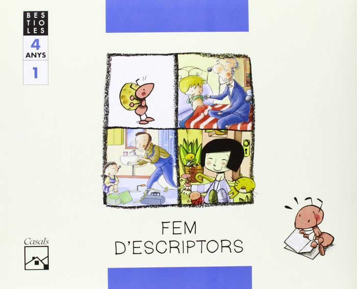 FEM ESCRIPTORS 4ANYS 1oTRIM, CAT/BAL 06 BESTIOLES | GASSO JIMENO, ANNA | 9788421833711 (Casals) Imagen principal del producto