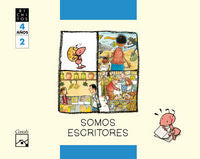 SOMOS ESCRITORES 4 AÑOS 06 CUAD,2 BICHITOS MAGVAR10EI | AA,VV | 9788421834374 (Casals)