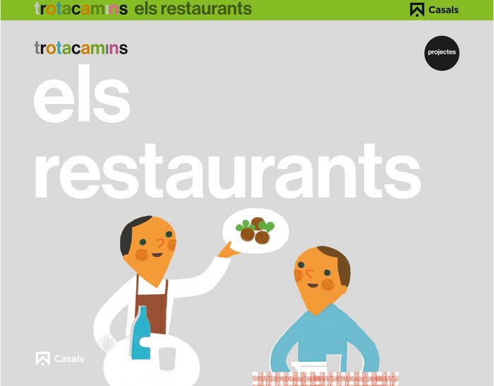 RESTAURANTS 5ANYS EI 17 TROTACAMINS | AA,VV | 9788421862599 (Casals) Imagen principal del producto