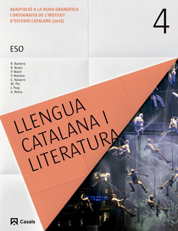Llengua Catalana Literatura 4º ESO Cat/bal 18 (Casals) - 9788421868348 Imagen principal del producto