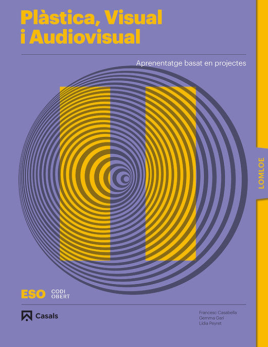 Plàstica, Visual i Audiovisual II ESO LOMLOE Llibre | Varios autores | 9788421873984 (CASALS) Imagen principal del producto