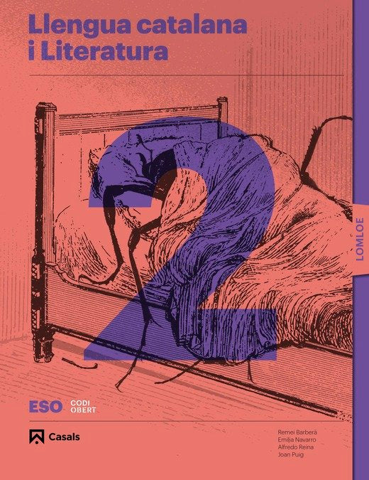 Llengua catalana i Literatura 2ºESO LOMLOE | Varios autores | 9788421874073 (CASALS) Imagen principal del producto