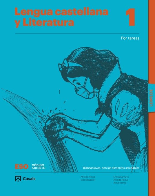 Lengua castellana y Literatura por tareas 1ºESO LOMLOE | Varios autores | 9788421874196 (CASALS) Imagen principal del producto