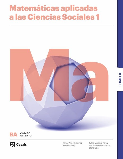 ✅ MATEMATICAS 1ºNB CCSS 22 LOMLOE CODIGO ABIERTO - 9788421874608 Imagen principal del producto