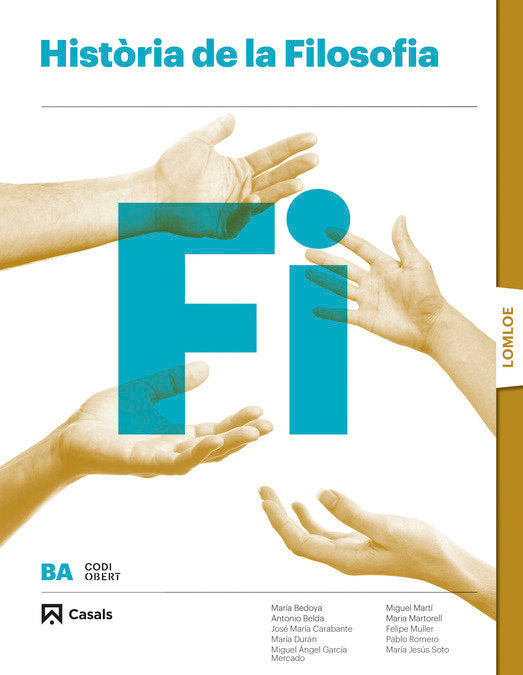 ✅ HISTORIA FILOSOFIA 2ºBACH CAT/C,VAL/BAL 23 CODIGO ABIERTO - 9788421874776 Imagen principal del producto