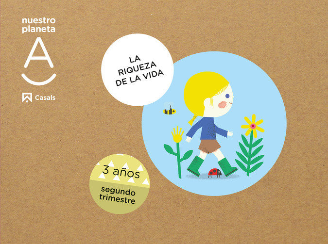 NUESTRO PLANETA A 3AÑOS 2oTRIM, EI 22 LA RIQUEZA DE LA VIDA | Varios Autores | 9788421876558 (Casals) Imagen principal del producto
