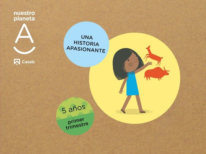 NUESTRO PLANETA A 5AÑOS 1oTRIM, EI 22 HISTORIA APASIONANTE | AA,VV | 9788421876626 (Casals) Imagen principal del producto