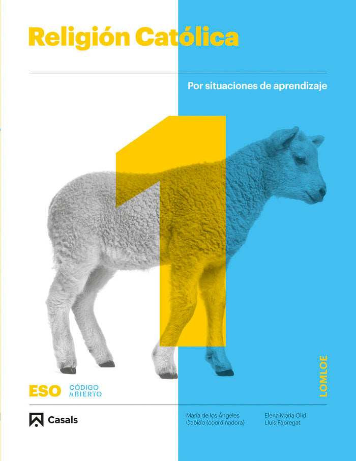 Religión Catolica 1ºESO LOMLOE ANDALUCÍA | Varios autores | 9788421878354 (CASALS) Imagen principal del producto