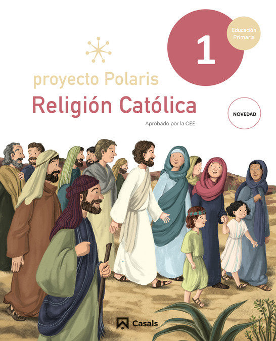 RELIGION CATOLICA 1oEP ANDALUCIA 23 POLARIS | AA,VV | 9788421878385 (Casals) Imagen principal del producto