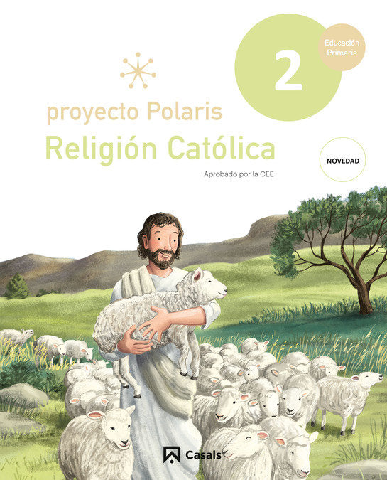 RELIGION CATOLICA 2º de Primaria ANDALUCIA 23 POLARIS | AA,VV | 9788421878392 (Casals) Imagen principal del producto