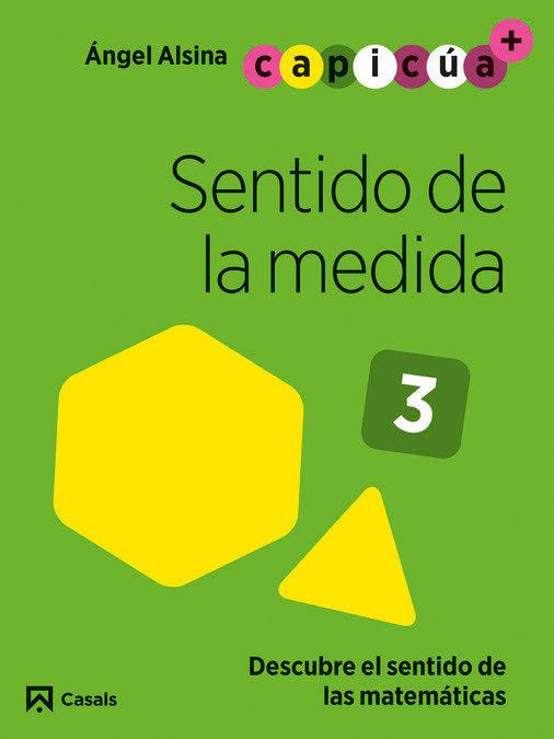 SENTIDO DE LA MEDIDA 3 5AÑOS EI 24 CAPICUA | AA,VV | 9788421879795 (Casals) Imagen principal del producto