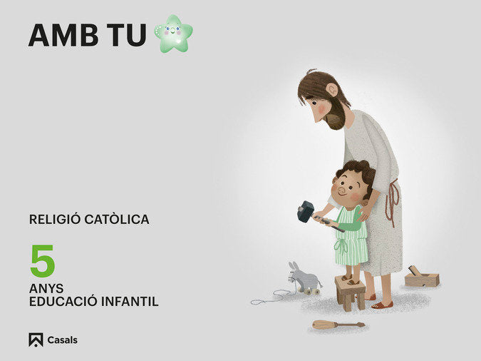 QUADERN RELIGIO 5ANYS EI 24 AMB TU | AA,VV | 9788421881552 (Casals) Imagen principal del producto