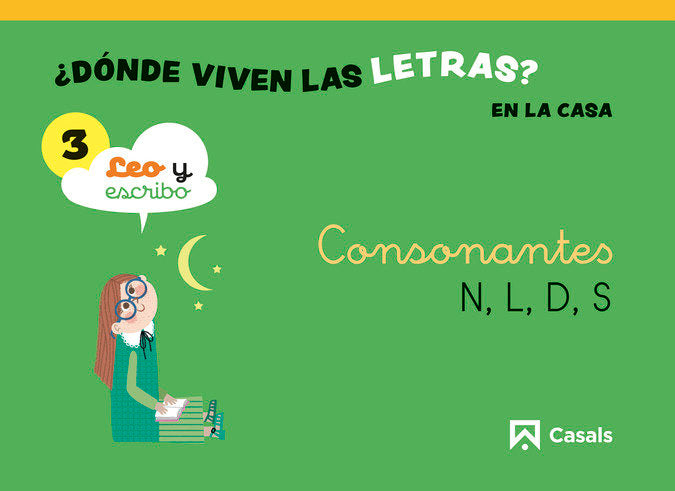 CUADERNO 3 4AÑOS EI 24 DONDE VIVEN LAS LETRAS | AA,VV | 9788421881712 (Casals) Imagen principal del producto