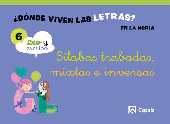 CUADERNO 6 5AÑOS EI 24 DONDE VIVEN LAS LETRAS | AA,VV | 9788421881743 (Casals) Imagen principal del producto