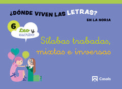 CUADERNO 6 5AÑOS EI 24 DONDE VIVEN LAS LETRAS | AA,VV | 9788421881743 (Casals)