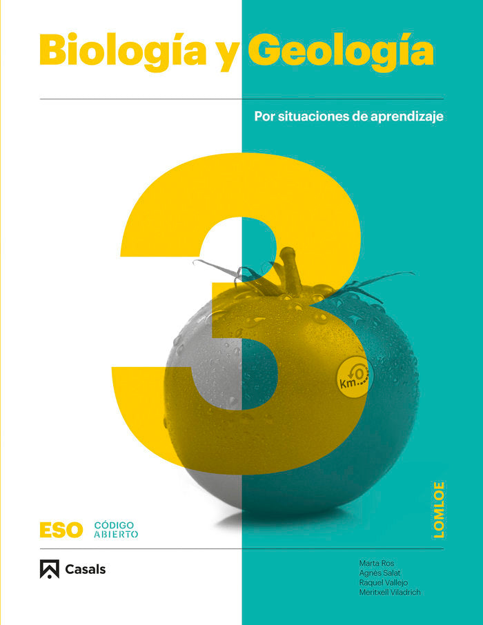 Biología y Geología 3ºESO LOMLOE ANDALUCÍA | Varios autores | 9788421881798 (CASALS) Imagen principal del producto