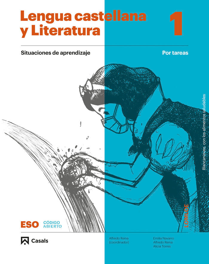 Lengua castellana y Literatura por tareas 1ºESO LOMLOE ANDALUCÍA | Varios autores | 9788421881941 (CASALS) Imagen principal del producto