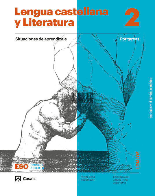 Lengua castellana y Literatura por tareas 2ºESO LOMLOE ANDALUCÍA | Varios autores | 9788421881958 (CASALS) Imagen principal del producto