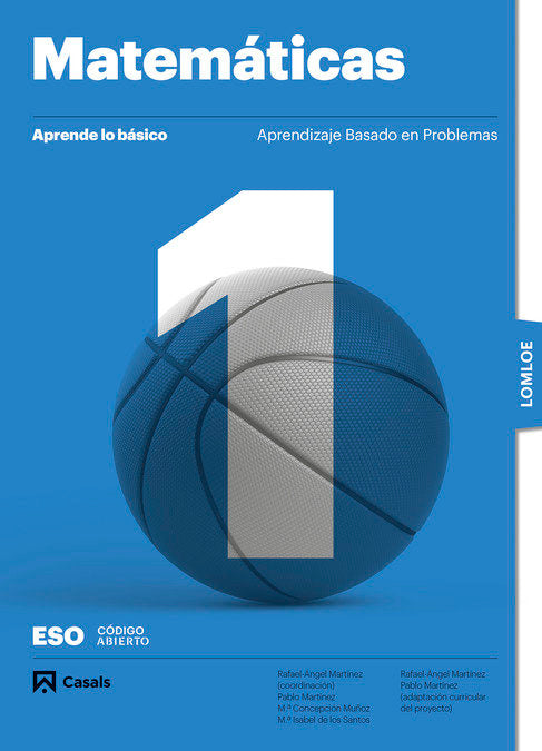 Aprende lo básico. Matemáticas 1ºESO. LOMLOE | Varios autores | 9788421882030 (CASALS) Imagen principal del producto