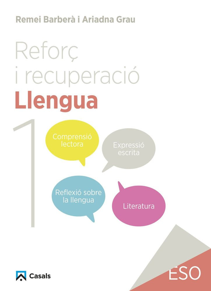 Reforç i recuperació. Llengua 1 | Varios autores | 9788421882887 (CASALS) Imagen principal del producto