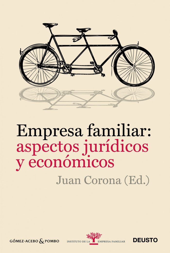 EMPRESA FAMILIAR ASPECTOS JURIDICOS Y ECONOMICOS | CORONA,JUAN | EDICIONES DEUSTO | 9788423428403 Imagen principal del producto
