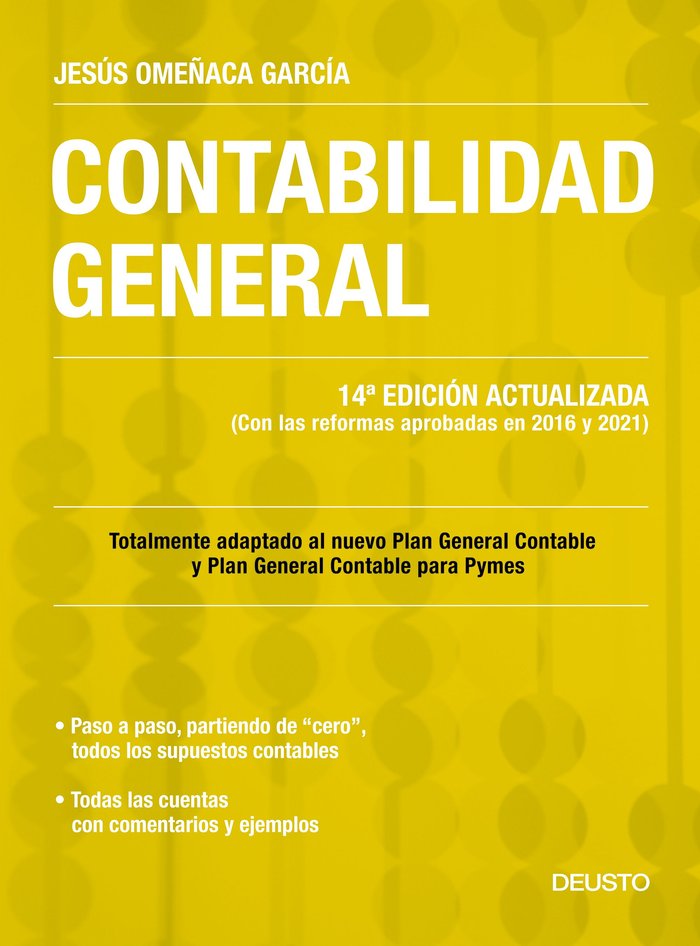 CONTABILIDAD GENERAL | JESUS OMEÑACA GARCIA | EDICIONES DEUSTO | 9788423432950 Imagen principal del producto