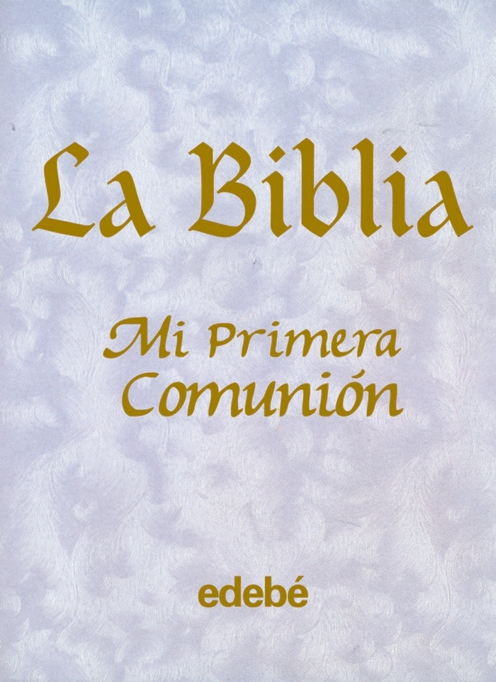 BIBLIA MI PRIMERA COMUNION PORTADA NACARADA - 9788423663484 Imagen principal del producto