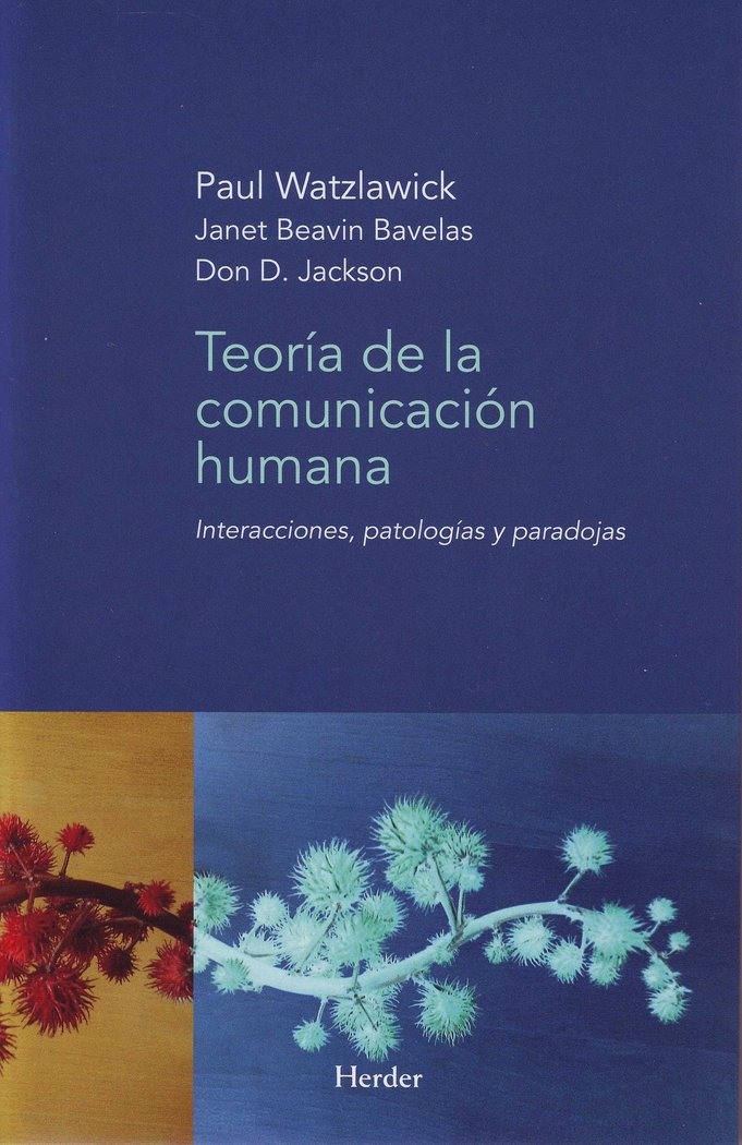 TEORIA DE LA COMUNICACION HUMANA - 9788425412059 Imagen principal del producto