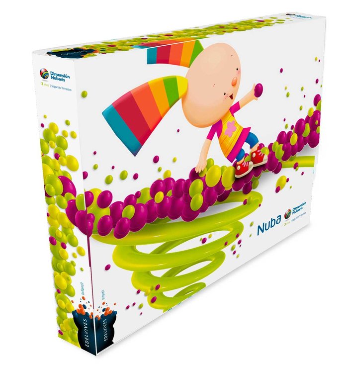 NUBA 3AÑOS 2oTRIM, 12 DIMENSION NUBARIS EDEGLO03E | Varios Autores | 9788426382740 (Edelvives) Imagen principal del producto