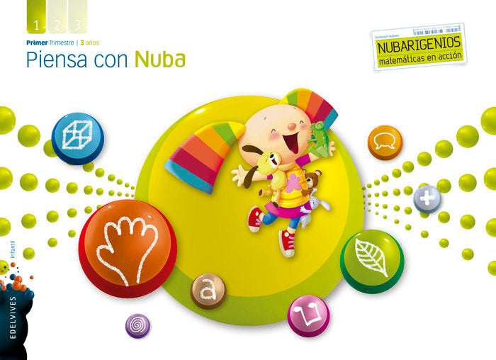 PIENSA CON 3AÑOS 1oTRIM, 13 NUBARIGENIOS EDEGLO03EI | Varios Autores | 9788426388223 (Edelvives) Imagen principal del producto
