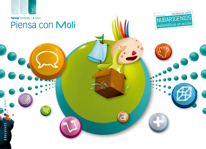 PIENSA CON 4AÑOS 3oTRIM, 13 NUBARIGENIOS EDEGLO04EI | AA,VV | 9788426388285 (Edelvives)