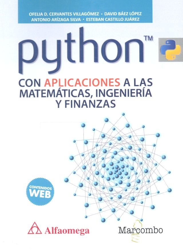 PYTHON CON APLICACIONES A LAS MATEMATICAS - 9788426725875