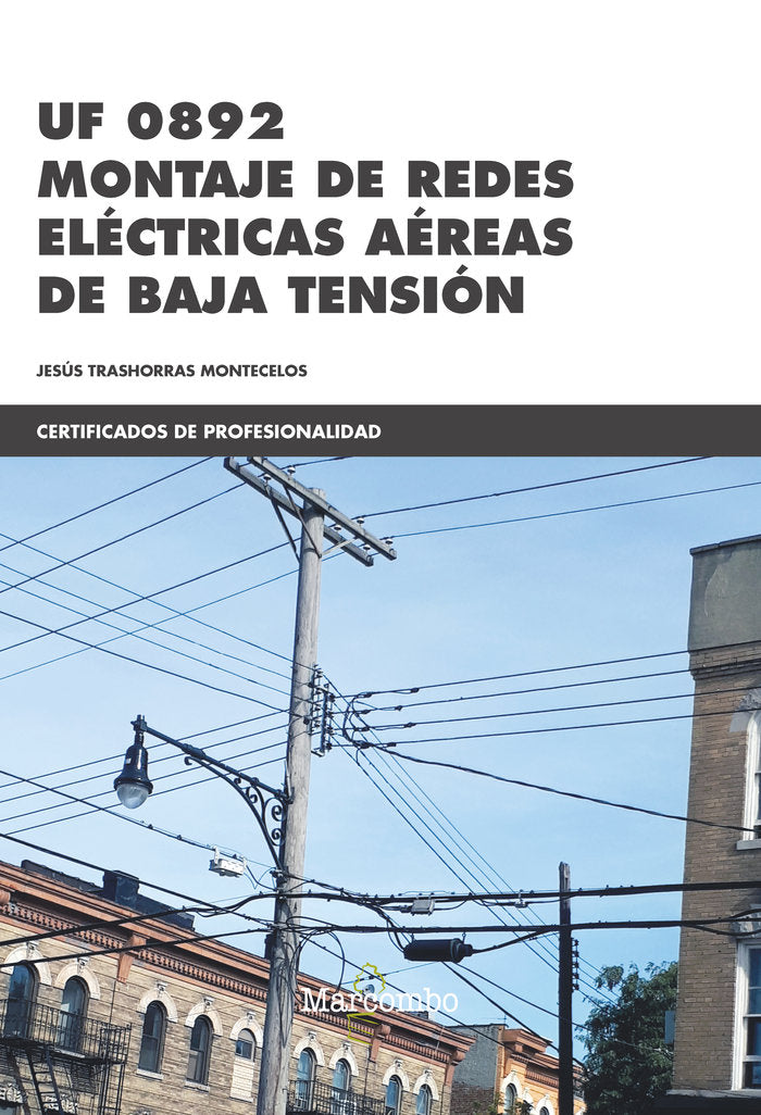 MONTAJE DE REDES ELECTRICAS AEREAS DE BAJA TENSION - 9788426725936 Imagen principal del producto