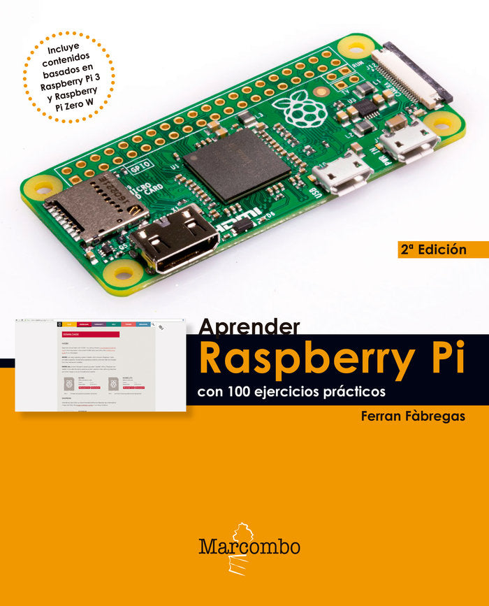 APRENDER RASPBERRY PI CON 100 EJERCICIOS PRACTICOS - 9788426726278 Imagen principal del producto