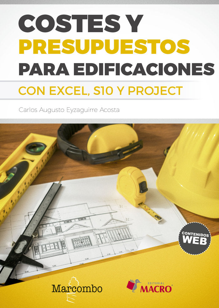 COSTES Y PRESUPUESTOS PARA EDIFICACIONES CON EXCEL 2010 - 9788426727220 Imagen principal del producto