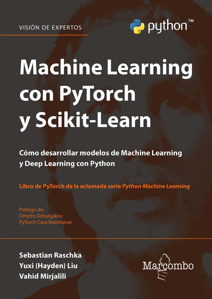 MACHINE LEARNING CON PYTORCH Y SCIKIT LEARN - 9788426735737 Imagen principal del producto