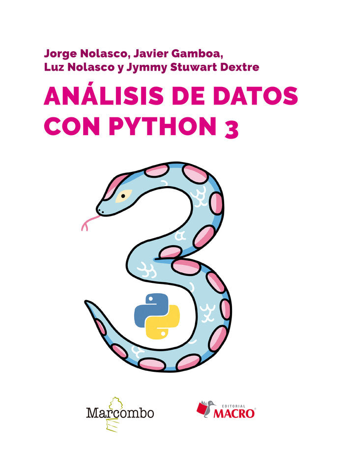 ANALISIS DE DATOS CON PYTHON 3 - 9788426737700 Imagen principal del producto