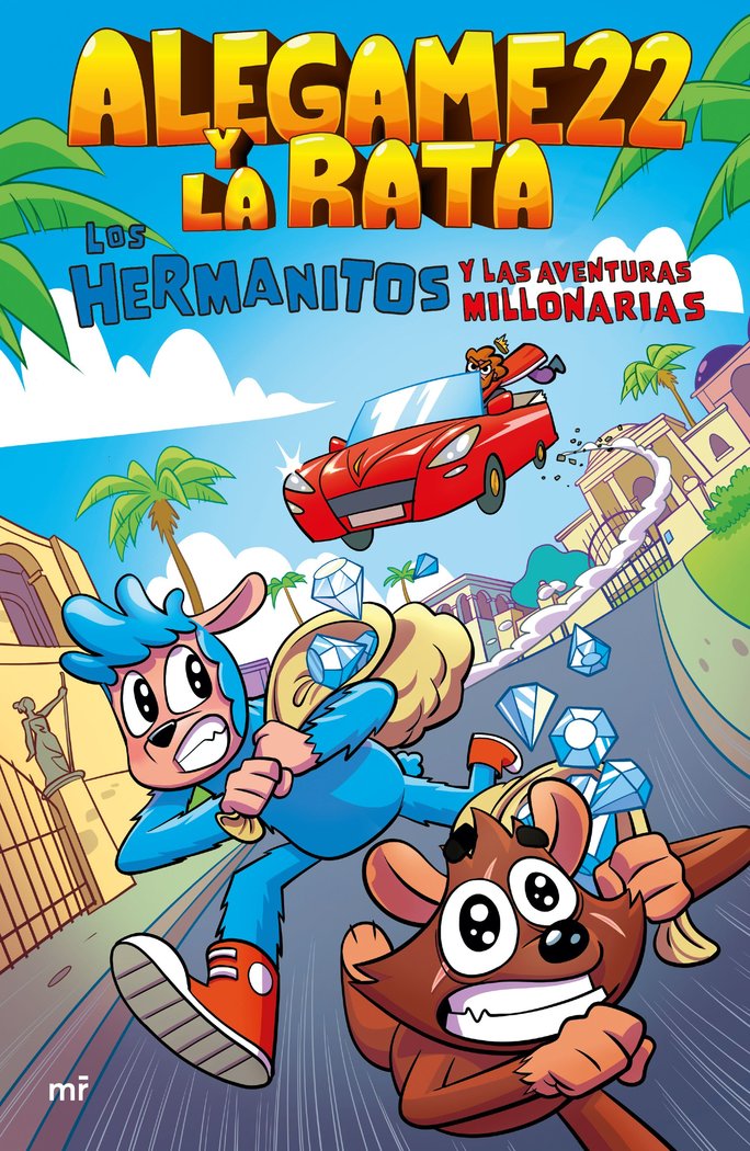 LOS HERMANITOS Y LAS AVENTURAS MILLONARIAS | Alegame22 Y La Rata | 9788427050907 (Martinez roca)