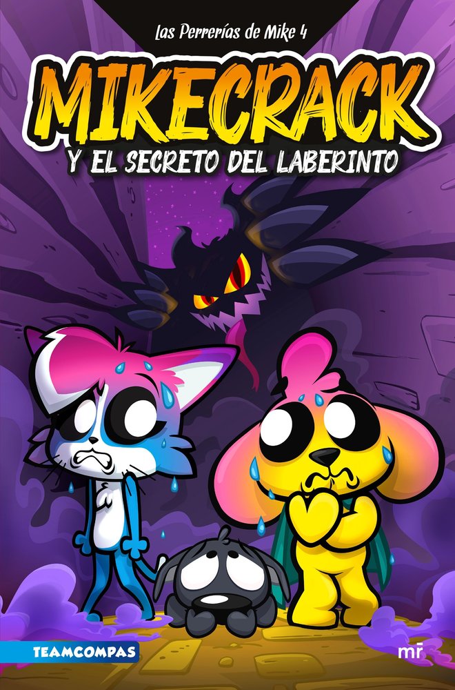 LAS PERRERIAS DE MIKE 4 MIKECRACK Y EL SECRETO DEL LABERINT | Mikecrack | 9788427053519 (Martinez roca) Imagen principal del producto