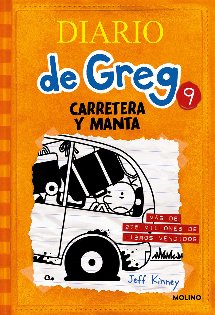 DIARIO DE GREG 9 - CARRETERA Y MANTA I Kinney, Jeff I Molino I 9788427208742 Imagen principal del producto