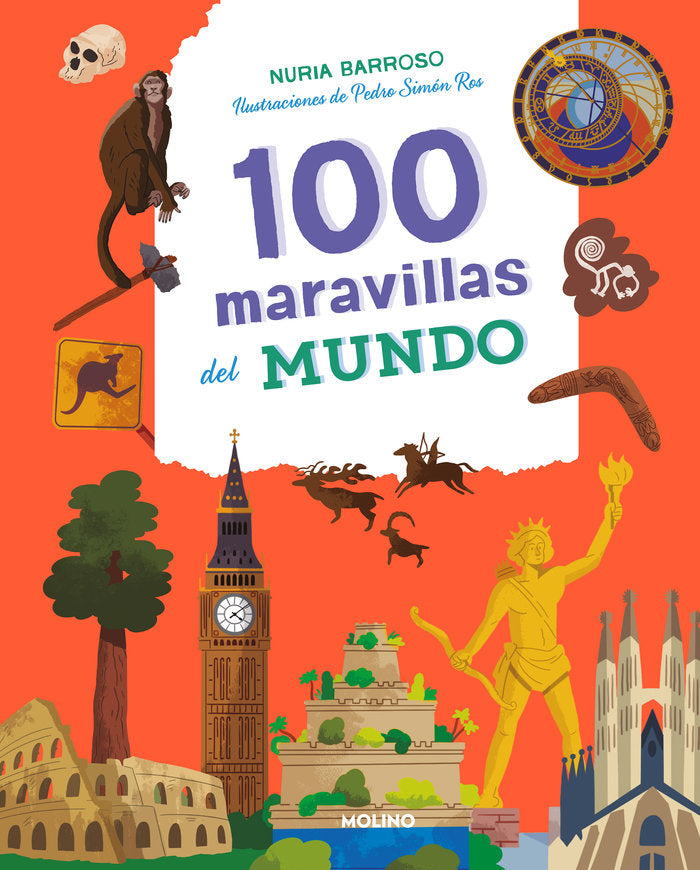 100 MARAVILLAS DEL MUNDO (COLECCIÓN 100) I Barroso, Núria I Molino I 9788427217164 Imagen principal del producto
