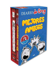 DIARIO DE GREG - MEJORES AMIGOS (ESTUCHE CON: UN PRINGAO TOTAL | ¡UN CHICO SUPER GUAY!) I Kinney, Jeff I Molino I 9788427220850