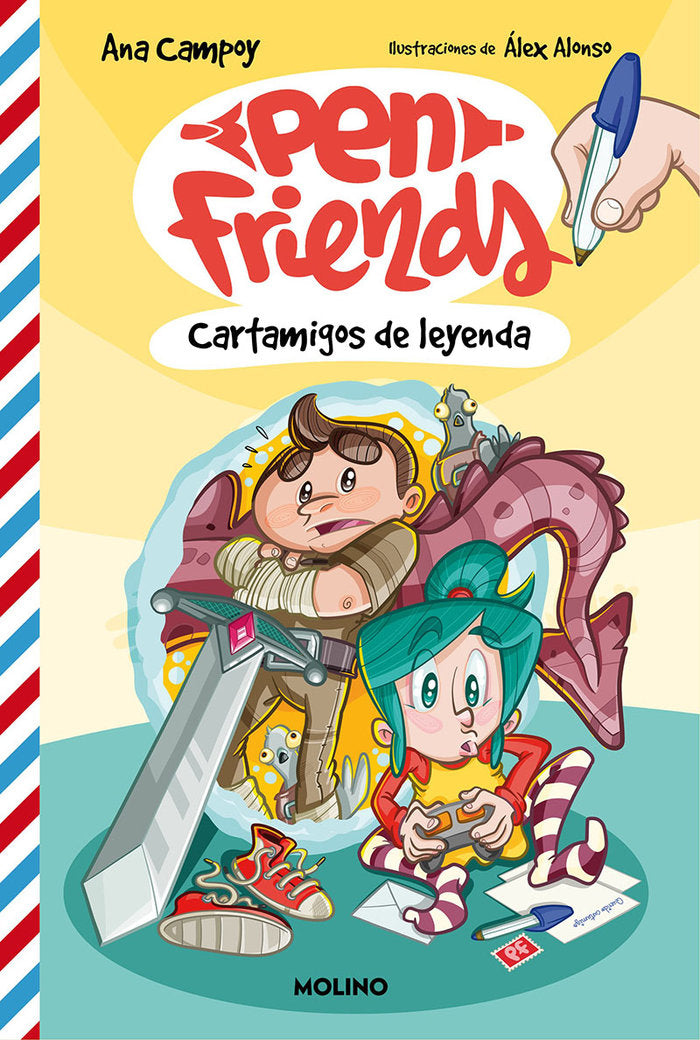 PEN FRIENDS 1 - CARTAMIGOS DE LEYENDA I Campoy, Ana I Molino I 9788427223561