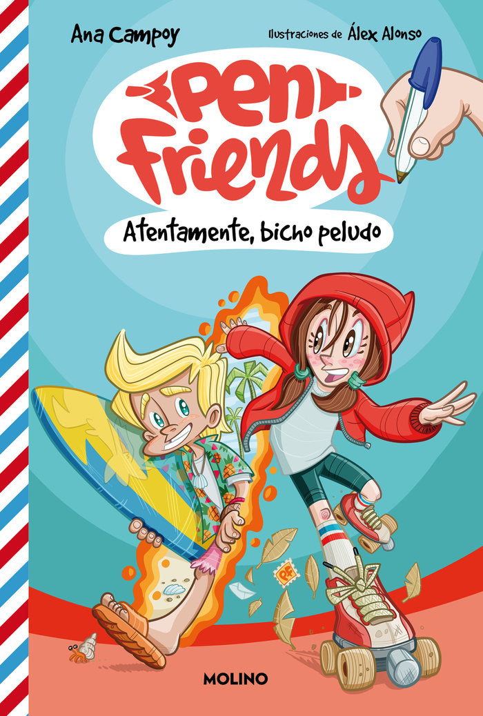 PEN FRIENDS 2 - ATENTAMENTE, BICHO PELUDO I Campoy, Ana I Molino I 9788427223578 Imagen principal del producto